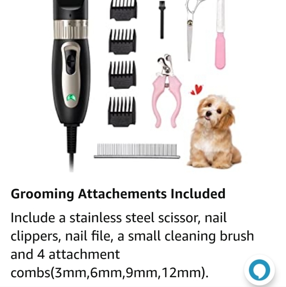 Dog & cat Clippers Shaver 12V High Power Dog Grooming Clippers for Thick Coats - Picture 10 of 11